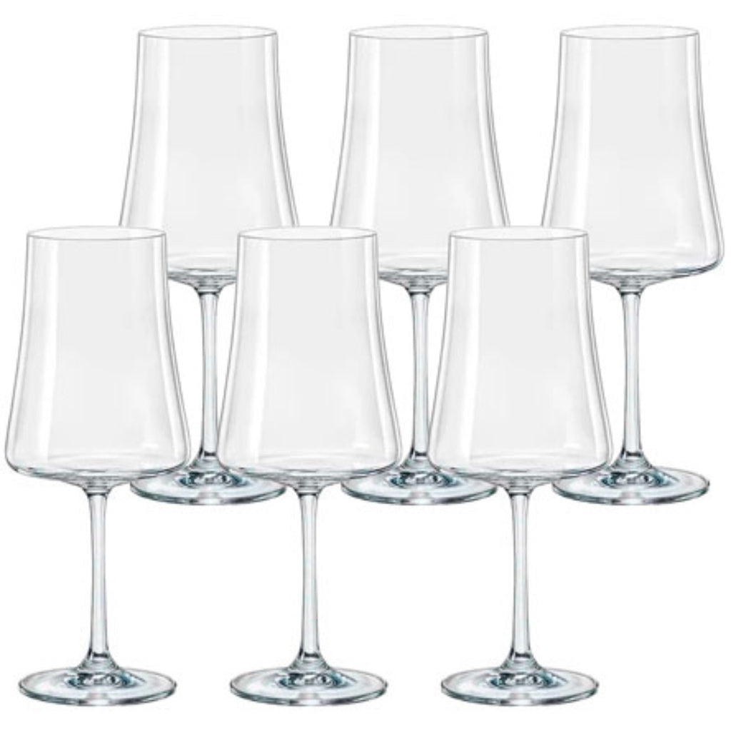 Jogo de 6 taças de cristal Xtra 560ml Bohemia Vinho